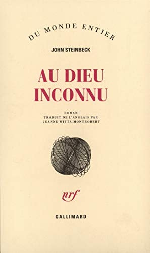 AU DIEU INCONNU, de John Steinbeck | portada del libro