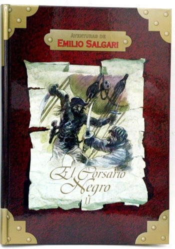 El capitán Tormenta y el León de Damasco II, de Salgari | portada del libro