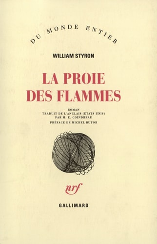 LA PROIE DES FLAMMES, de William Styron | portada del libro