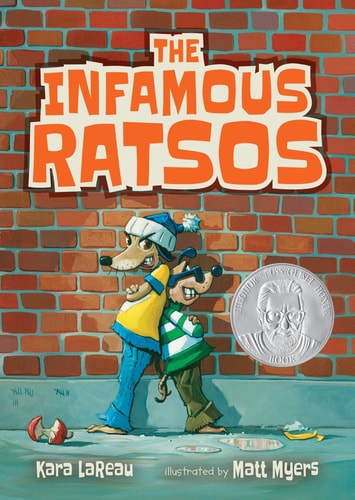 THE INFAMOUS RATSOS, de Kara LaReau | portada del libro