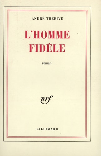 L'HOMME FIDELE, de Thérive | portada del libro