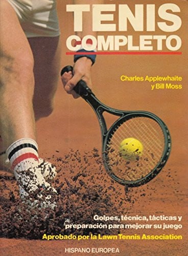 TENIS COMPLETO, de APPLEWHAITE | portada del libro