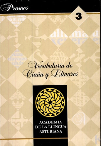 VOCABULARIU DE CIAÑU Y LLINARES, de Jorge Alberto García Fernández | portada del libro