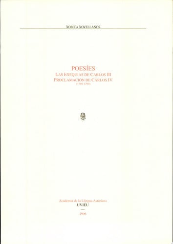 POESIES EXEQUIES DE CARLOS III PROC CAR, de LLIBRERIA FACSIMILAR | portada del libro