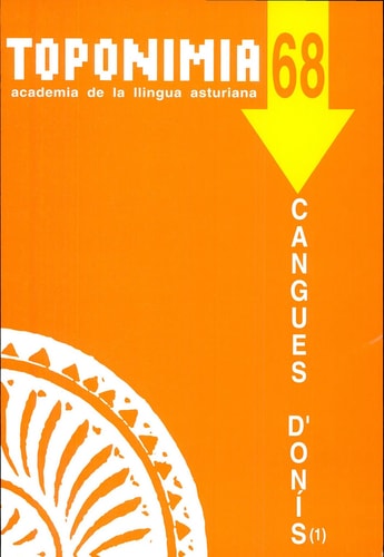 TOPONIMIA 68 CANGUES D'ONIS1, de María Aurina González Nieda | portada del libro