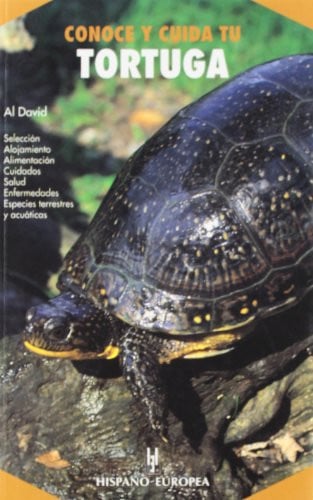 CONOCE Y CUIDA TUS TORTUGAS, de AL DAVID | portada del libro