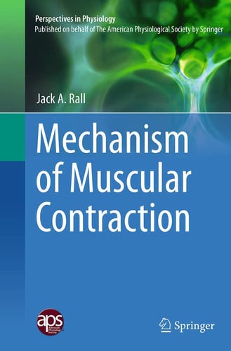 Mechanism of Muscular Contraction, de RALL | portada del libro
