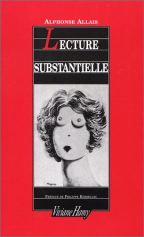 ECTURE SUBSTANTIELLE, de Allais | portada del libro
