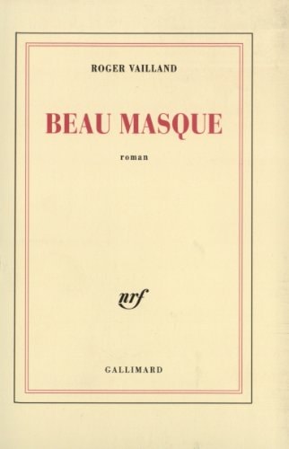 BEAU MASQUE, de Vailland | portada del libro