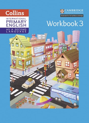 Cambridge Primary English as a Second Language Workbook Stage 3, de Jennifer Martin | portada del libro