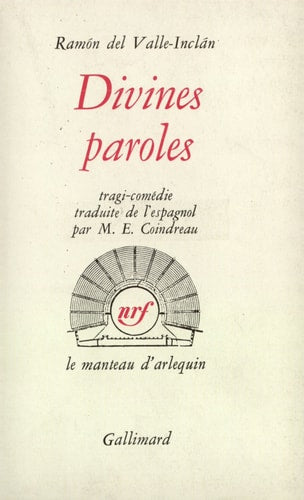 DIVINES PAROLES, de Valle-Inclán | portada del libro
