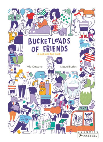 BUCKETLOADS OF FRIENDS, de CASSANY | portada del libro