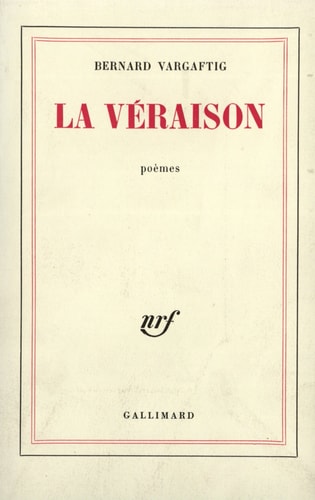 LA VERAISON, de Vargaftig | portada del libro
