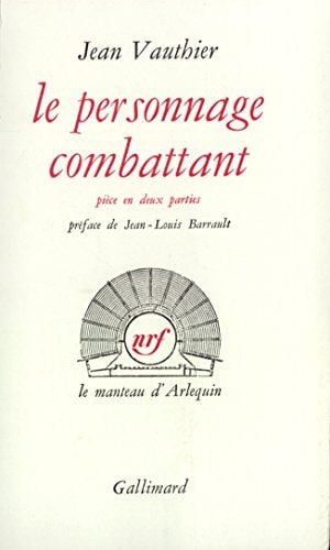 LE PERSONNAGE COMBATTANT OU FORTISSIMO, de Vauthier | portada del libro