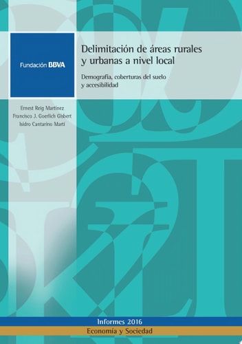 DELIMITACION DE AREAS RURALES Y URBANAS A NIVEL LOCAL, de REIG MARTINEZ | portada del libro