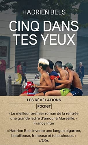 CINQ DANS TES YEUX, de Hadrien Bels | portada del libro