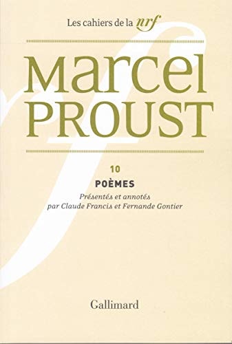 POEMES, de Marcel Proust | portada del libro