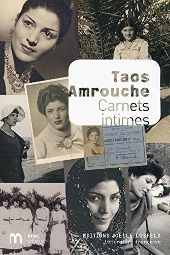 CARNETS INTIMES, de Taos Amrouche | portada del libro