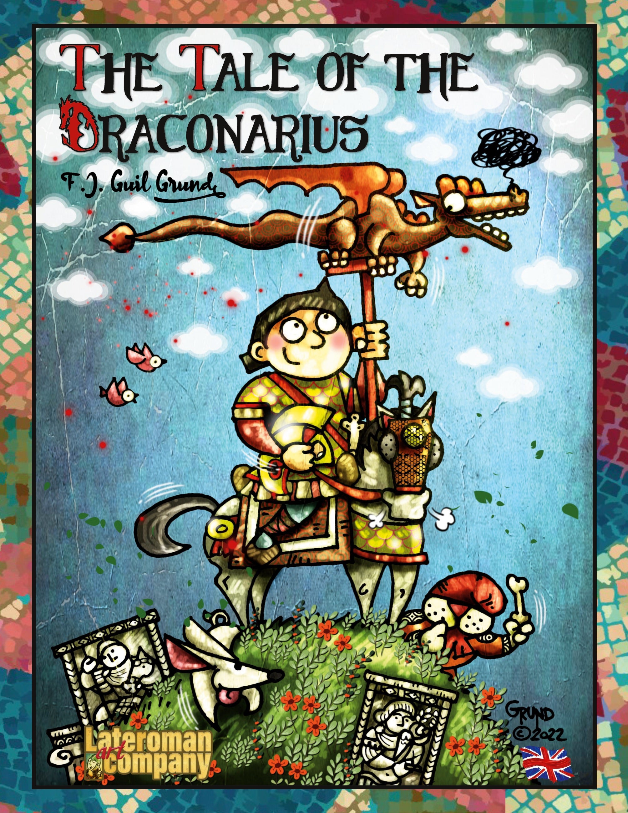 The Tale of the Draconarius, de F.J. Guil Grund | portada del libro