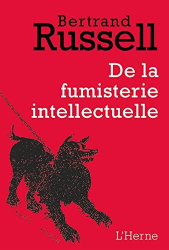 E LA FUMISTERIE INTELLECTUELLE, de Bertrand Russell | portada del libro