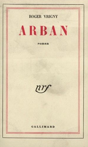 ARBAN, de Vrigny | portada del libro