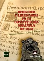 DERECHOS Y LIBERTADES EN LA CONSTITUCION ESPAÑOLA DE 1978, de MARIA VICTORIA GARCIA ATANCE | portada del libro