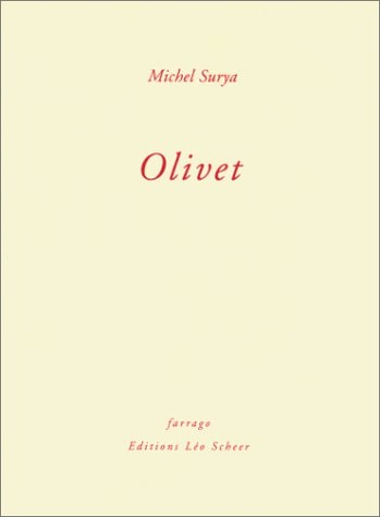 LIVET, de Michel Surya | portada del libro