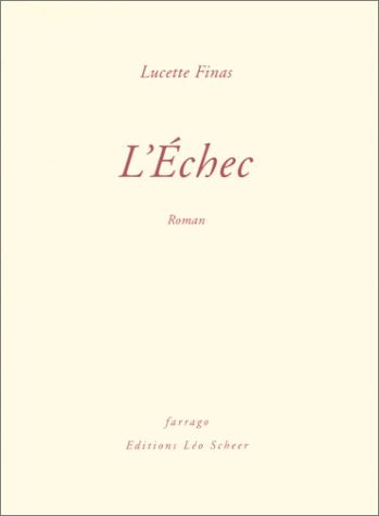 'ECHEC, de finas lucette | portada del libro
