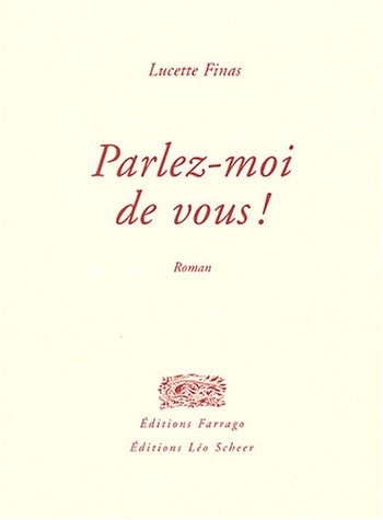 ARLEZ-MOI DE VOUS, de finas lucette | portada del libro