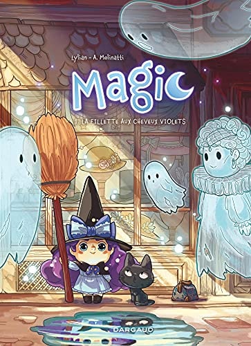 MAGIC TOME 1 LA FILLETTE AUX CHEVEUX VIOLETS, de Lylian | portada del libro