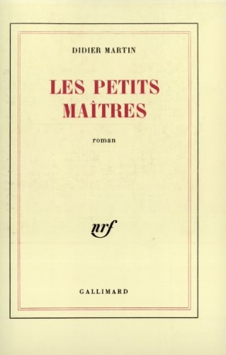 LES PETITS MAITRES, de Martin | portada del libro