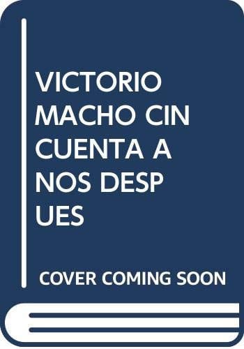 Victorio Macho, cincuenta años después., de José Carlos Brasas Egido | portada del libro