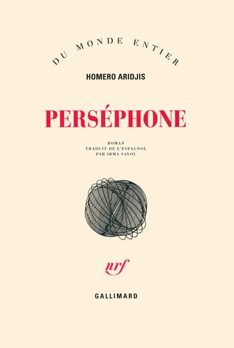 PERSEPHONE, de Homero Aridjis | portada del libro