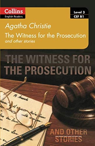 WITNESS FOR THE PROSECUTION AND OTHER STORIES : B1, de Agatha Christie | portada del libro