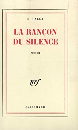 LA RANCON DU SILENCE, de Balka | portada del libro