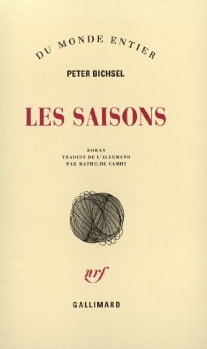 LES SAISONS, de Peter Bichsel | portada del libro