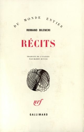 RECITS, de Romano Bilenchi | portada del libro