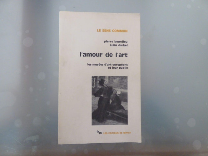 L AMOUR DE L ART, de Pierre Bourdieu | portada del libro