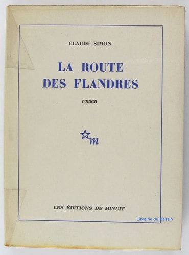 LA ROUTE DES FLANDRES, de Claude Simon | portada del libro