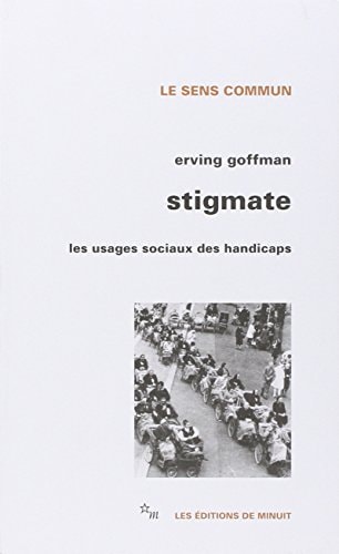 STIGMATE, de Goffman | portada del libro