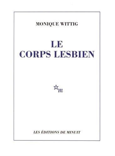 LE CORPS LESBIEN, de Monique Wittig | portada del libro