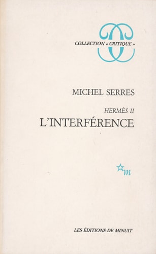 HERMES II L INTERFERENCE, de Michel Serres | portada del libro