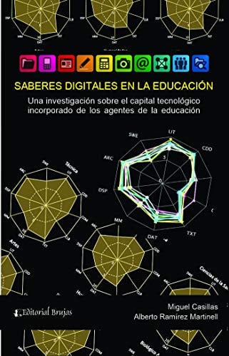 SABERES DIGITALES EN LA EDUCACION, de CASILLAS | portada del libro