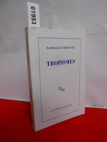 TROPISMES, de Sarraute | portada del libro