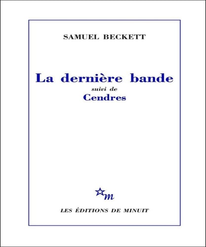LA DERNIERE BANDE, de Samuel Beckett | portada del libro