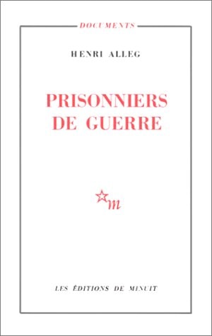 PRISONNIERS DE GUERRE, de Henri Alleg | portada del libro