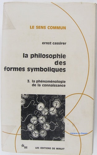 LA PHILOSOPHIE DES FORMES SYMBOLIQUES 1, de Ernst Cassirer | portada del libro
