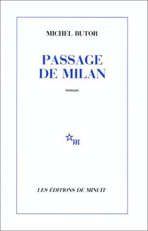 PASSAGE DE MILAN, de Butor | portada del libro