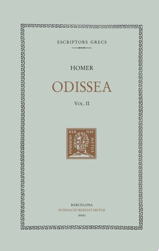 Odissea, vol. II (cants VII-XII), de Homer | portada del libro