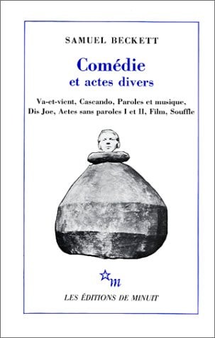 COMEDIE ET ACTES DIVERS, de Samuel Beckett | portada del libro